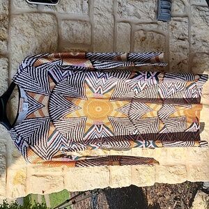 Mara Hoffman Multi Colored Shift Dress